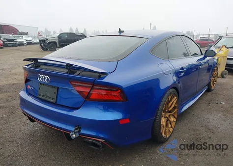 2016 Audi Rs 7 4.0T Prestige from USA, damaged, VIN WUAW2AFCXGN900321